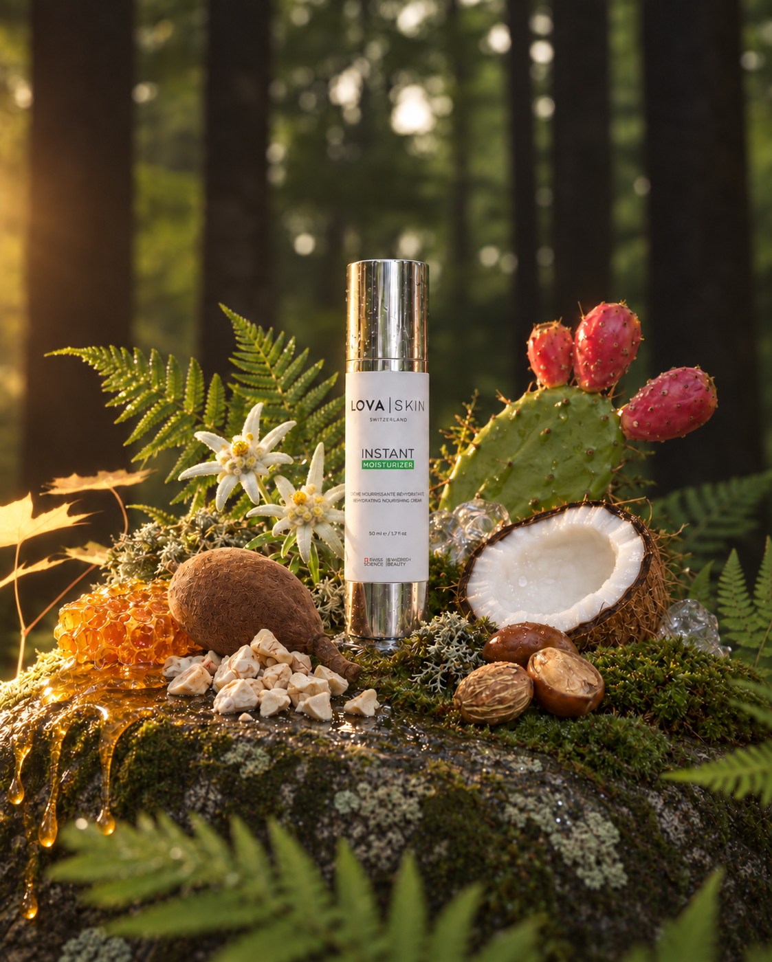 LOVASKIN INSTANT MOISTURIZER 50 ml - Crème mains et pieds réhydratante et nourrissante